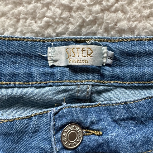 Sister fashion hello kitty blue denim jeans - Picture 8 of 13